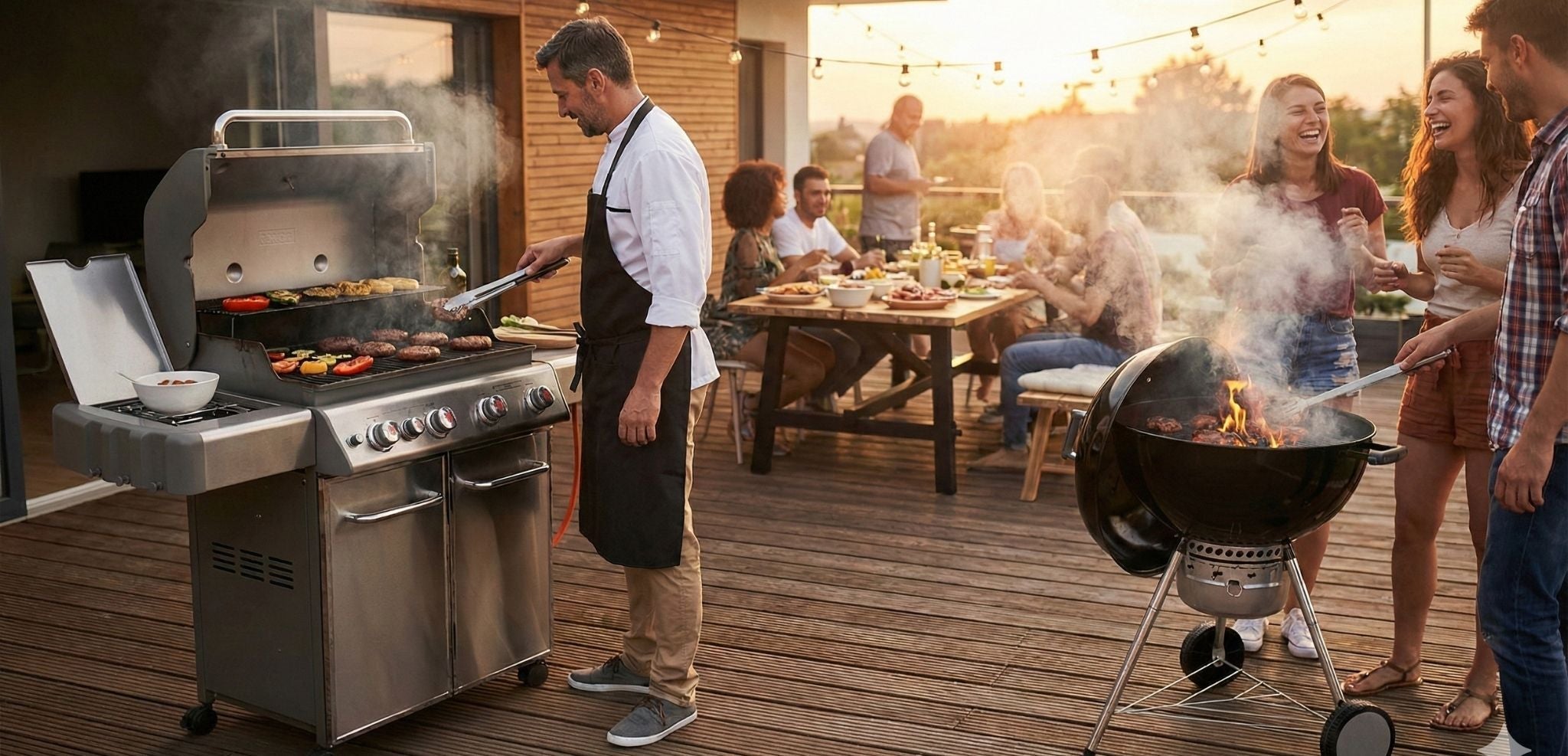 Gazlı Barbekü mü Kömürlü mü?